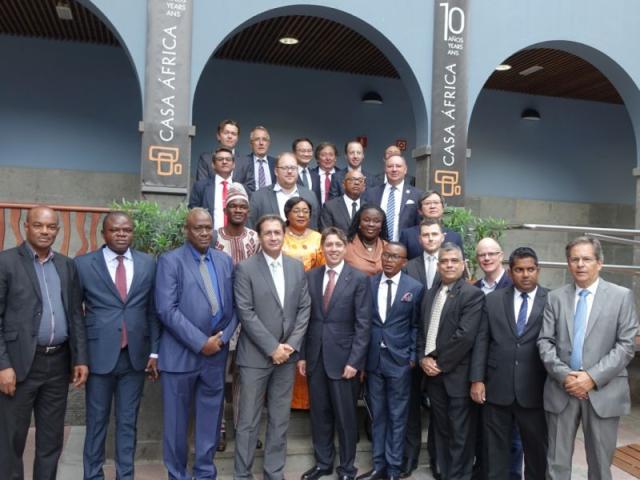 Casa África inaugura la reunión del Global Shippers Forum con 35 empresarios de 20 países Casa África inaugura la reunión del Global Shippers Forum con 35 empresarios de 20 países