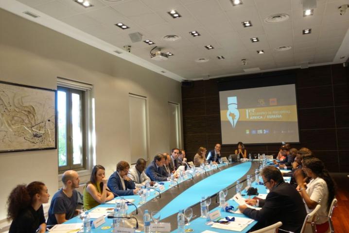 Casa África reúne a una treintena de periodistas africanos y españoles en Madrid para reflexionar sobre la imagen del continente en el mundo Casa África reúne a una treintena de periodistas africanos y españoles en Madrid para reflexionar sobre la imagen del continente en el mundo