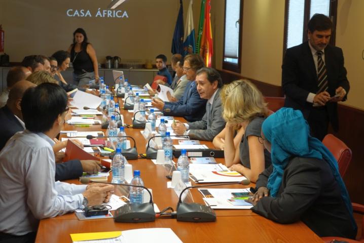 El Gobierno de Canarias organiza una visita de multinacionales instaladas en Mauritania para posicionar al archipiélago como plataforma logística El Gobierno de Canarias organiza una visita de multinacionales instaladas en Mauritania para posicionar al archipiélago como plataforma logística