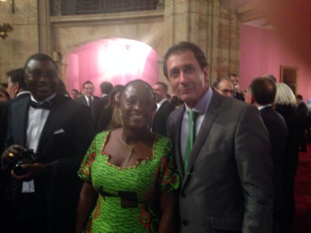 La periodista Caddy Adzuba recibe el Premio Príncipe de Asturias de la Concordia 2014 La periodista Caddy Adzuba recibe el Premio Príncipe de Asturias de la Concordia 2014