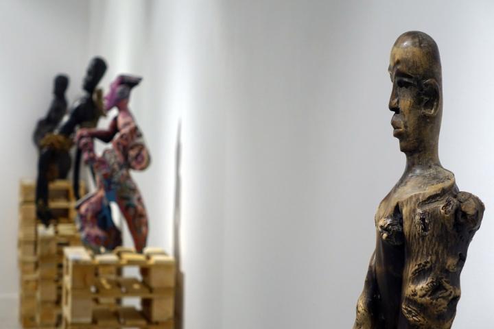 La escultura en madera de Fernando Nguema ocupa las salas expositivas de Casa África este otoño La escultura en madera de Fernando Nguema ocupa las salas expositivas de Casa África este otoño