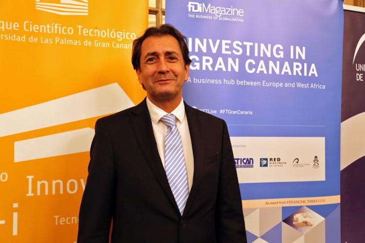 Luis Padrón subraya la preparación técnica de las empresas canarias para apoyar a inversores en África Occidental Luis Padrón subraya la preparación técnica de las empresas canarias para apoyar a inversores en África Occidental