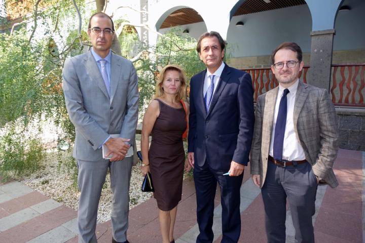 La Embajadora de España en Cabo Verde, Caridad Batalla, en Casa África La Embajadora de España en Cabo Verde, Caridad Batalla, en Casa África