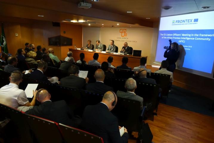 Casa África acoge una reunión de los oficiales de enlace de FRONTEX en el continente africano Casa África acoge una reunión de los oficiales de enlace de FRONTEX en el continente africano