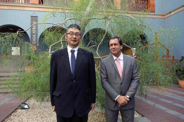 Visita a Casa África del nuevo cónsul de Japón en Las Palmas de Gran Canaria Visita a Casa África del nuevo cónsul de Japón en Las Palmas de Gran Canaria