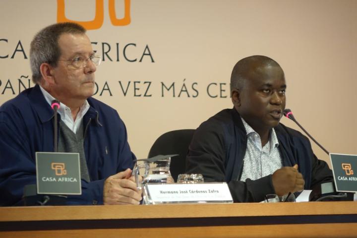 San Juan de Dios agradece la ayuda canaria durante la crisis del ébola en Casa África San Juan de Dios agradece la ayuda canaria durante la crisis del ébola en Casa África