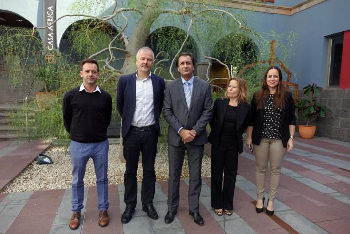 El coordinador internacional del programa ART del PNUD visita Casa África El coordinador internacional del programa ART del PNUD visita Casa África