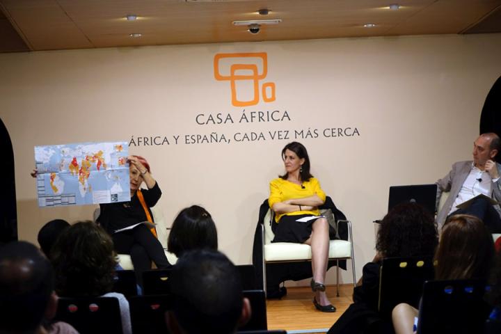 Rosa María Calaf y Gemma Parellada protagonizan una conferencia sobre periodismo y compromiso en Casa África Rosa María Calaf y Gemma Parellada protagonizan una conferencia sobre periodismo y compromiso en Casa África