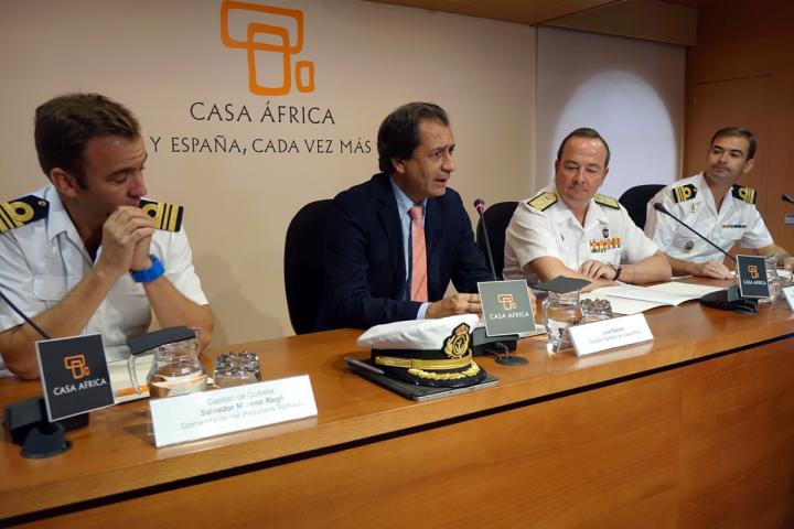 La Armada española explica en Casa África sus misiones en aguas de Somalia y el Golfo de Guinea La Armada española explica en Casa África sus misiones en aguas de Somalia y el Golfo de Guinea