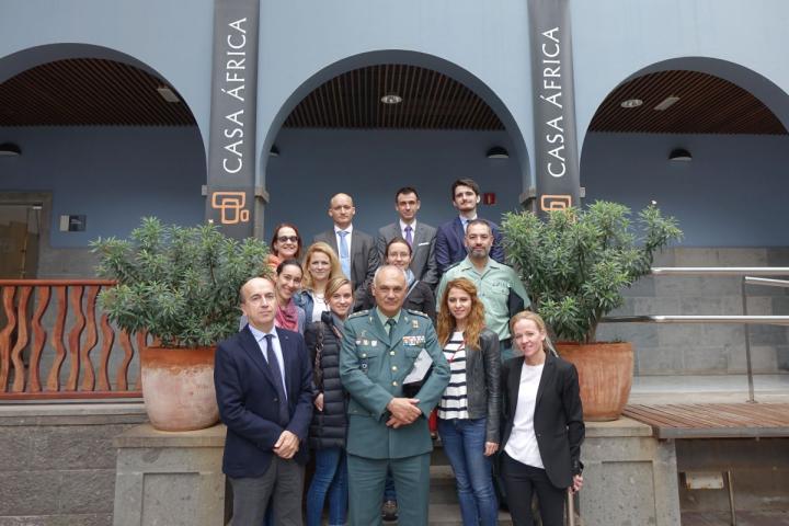 Casa África recibe a una delegación de altos funcionarios de la Comisión Europea Casa África recibe a una delegación de altos funcionarios de la Comisión Europea