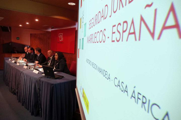 El Encuentro sobre Seguridad Jurídica Marruecos-España se celebró hoy en Casa África El Encuentro sobre Seguridad Jurídica Marruecos-España se celebró hoy en Casa África