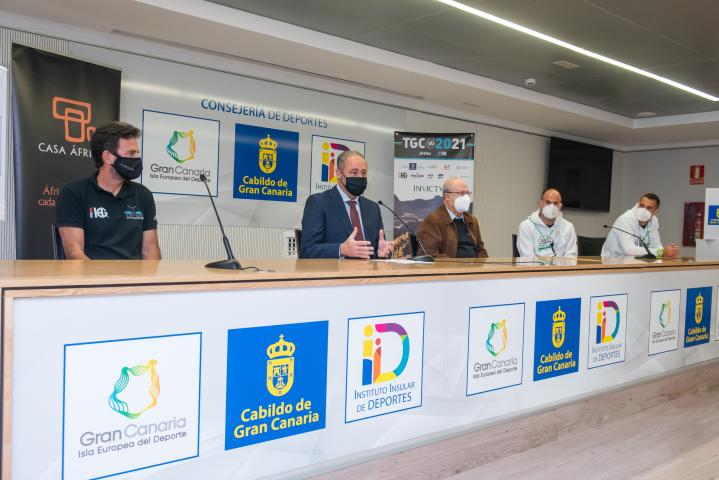 Atletas keniatas en la TransGranCanaria 2021_Rueda de Prensa