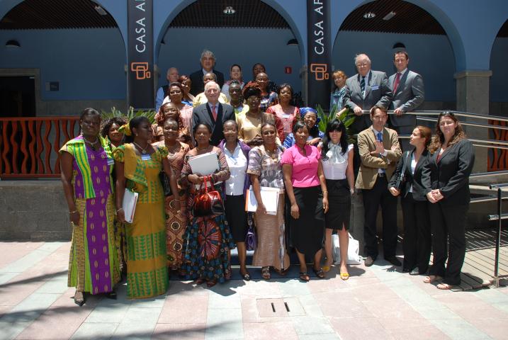 Comienza el curso de Logística del Transporte para trabajadoras portuarias africanas en Casa África Comienza el curso de Logística del Transporte para trabajadoras portuarias africanas en Casa África