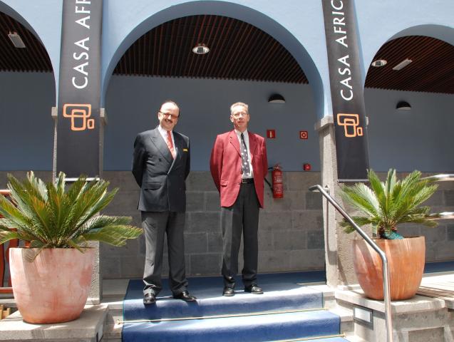 Casa África recibe la visita de representantes diplomáticos de Suiza Casa África recibe la visita de representantes diplomáticos de Suiza