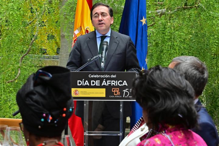 El ministro se dirige a los embajadores en el Día de África