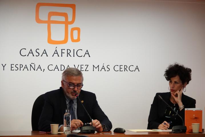 El rector de la ULPGC y la gerente de Casa África