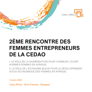 2ÈME RENCONTRE DESFEMMES ENTREPRENEURSDE LA CEDAO