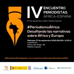 Programa/Programme #PeriodismoÁfrica 2023