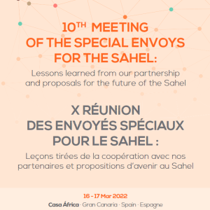Programa X Reunion Enviados Especiales Sahel