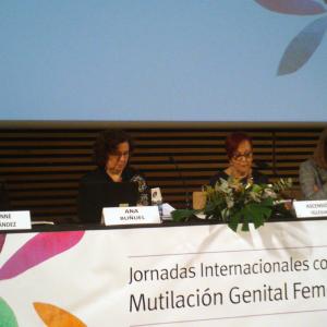 Casa África, en las jornadas contra la mutilación genital femenina organizadas por la UNAF en Madrid