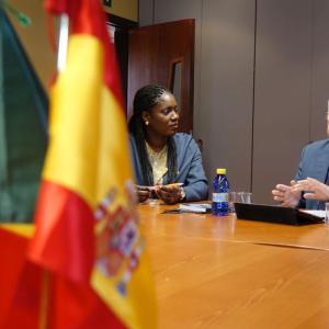 La Embajadora de Senegal en España visita Casa África