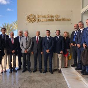 El director general de Casa África acompaña al vicepresidente del Gobierno canario en un viaje oficial a Cabo Verde