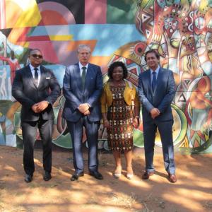 El director general de Casa África, de visita oficial en Maputo