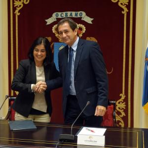 Casa África firma un convenio de colaboración con el Parlamento de Canarias