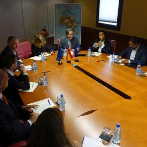 Una delegación de Cabo Verde Trade Invest presenta el organismo ante Casa África