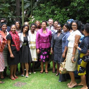 El director general de Casa África participa en la presentación de los primeros resultados del 'Woman Led Bussiness' en Pretoria