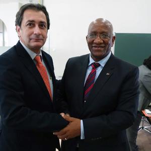 El Director General de Casa África se reúne con el nuevo embajador de Sudáfrica en España