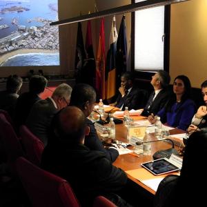 El embajador de Angola en España visita Casa África