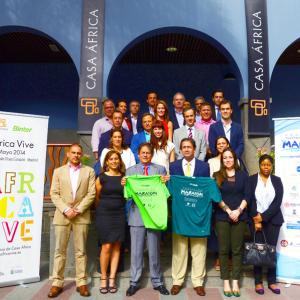 La Fundación Puertos y Casa África reconocen el apoyo de las empresas patrocinadoras de la Media Maratón