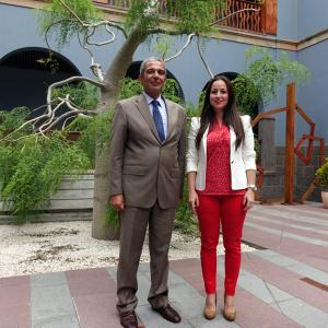 El embajador de Egipto en España visita Casa África