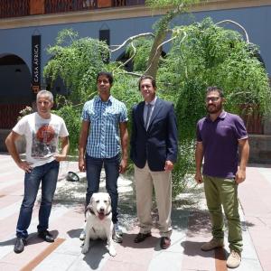 La expedición al Kilimanjaro, encabezada por Enhamed Enhamed, visita Casa África