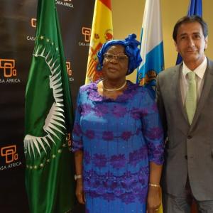La Embajadora de Guinea Ecuatorial en España visita Casa África