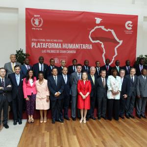El PMA pone en marcha su base logística en Las Palmas de Gran Canaria para agilizar el envío de ayuda humanitaria hacia África