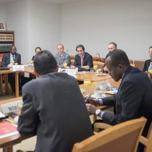 Casa África, con las Representaciones Permanentes africanas ante Naciones Unidas en Nueva York