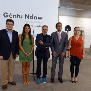 Ángel Luis Aldai muestra sus retratos de la infancia africana en La Recova de Santa Cruz de Tenerife