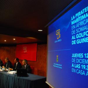 Casa África organiza una mesa redonda sobre la evolución de la piratería marítima en África
