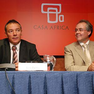Giner Abati da una conferencia sobre su última expedición en Casa África