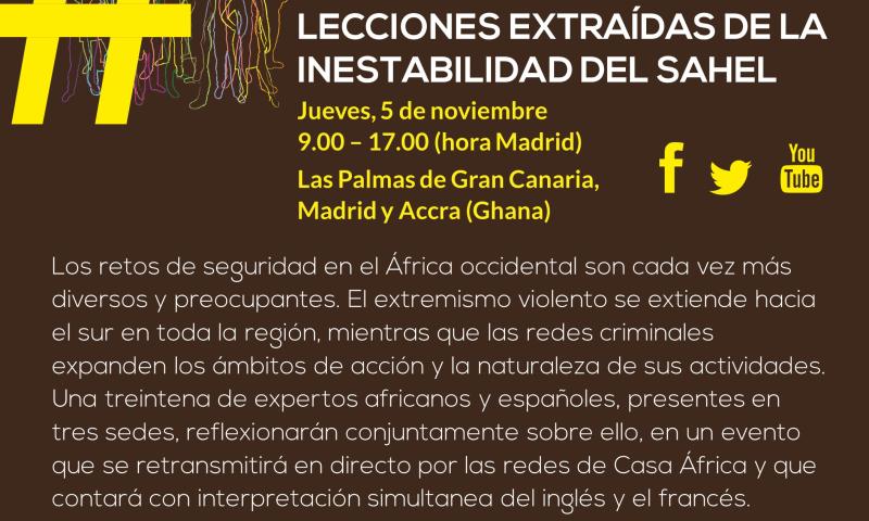 Colección de artículos del seminario #ÁfricaEsNoticia: Seguridad en África Occidental: Lecciones extraídas de la inestabilidad del Sahel