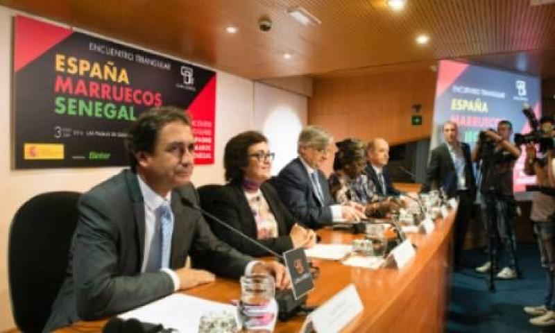 Encuentro a tres: España, Marruecos y Senegal. Casa África