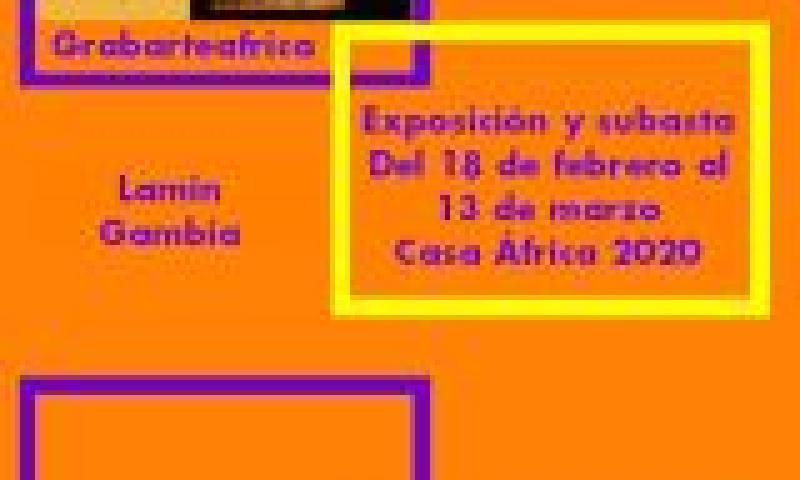 Grabarteafrica-Exposición y subasta benéfica