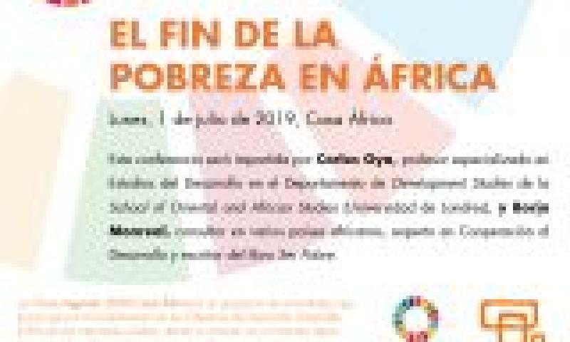 Foros #Agenda2030: La lucha contra la pobreza. ODS en África