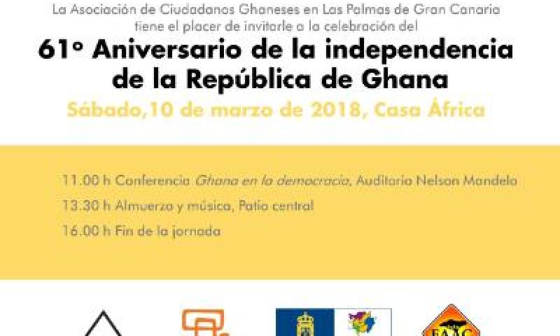61º Aniversario de la independencia de Ghana