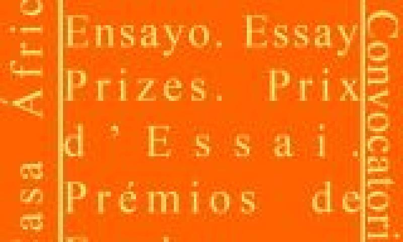 2015. 7ª Convocatoria de los Premios de Ensayo Casa África
