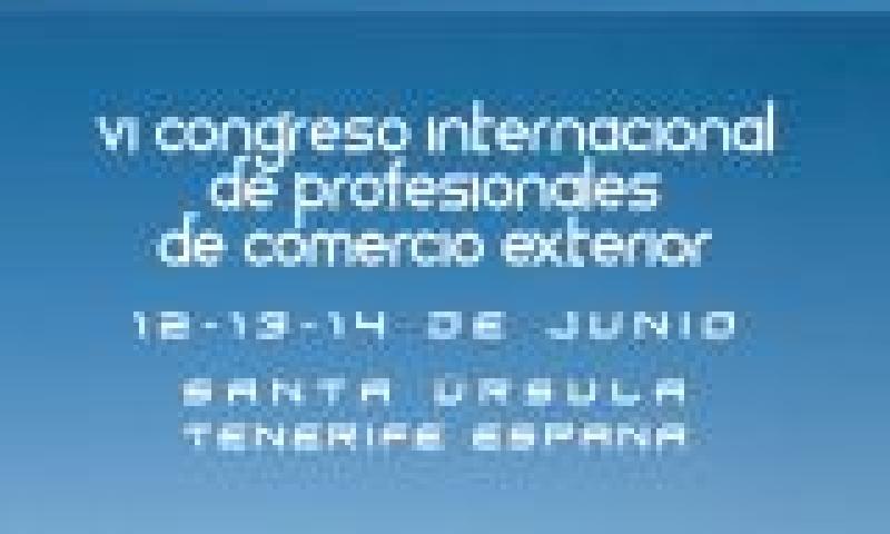 VI Congreso Internacional de Comercio Exterior