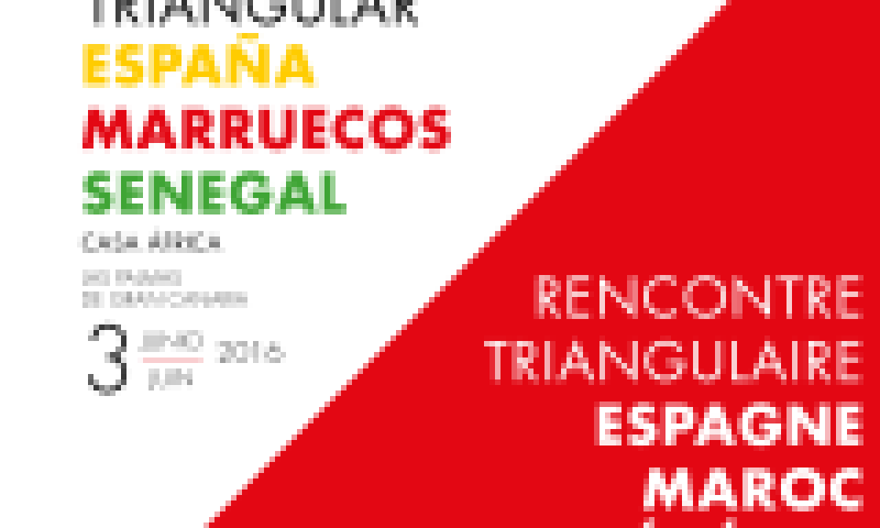 Encuentro triangular España-Marruecos-Senegal