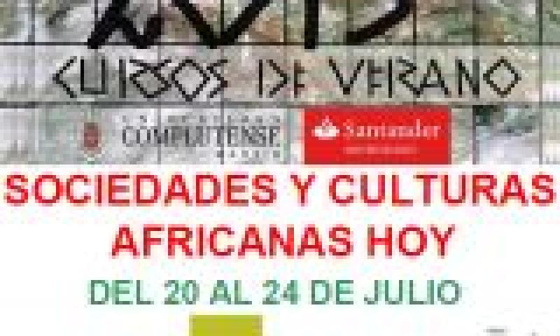 Sociedades y Culturas Africanas Hoy